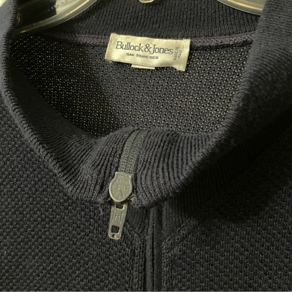 Bullock & Jones‎ Full Zip Wool Blend Cardigan Sweater Women's Size 5 (V)